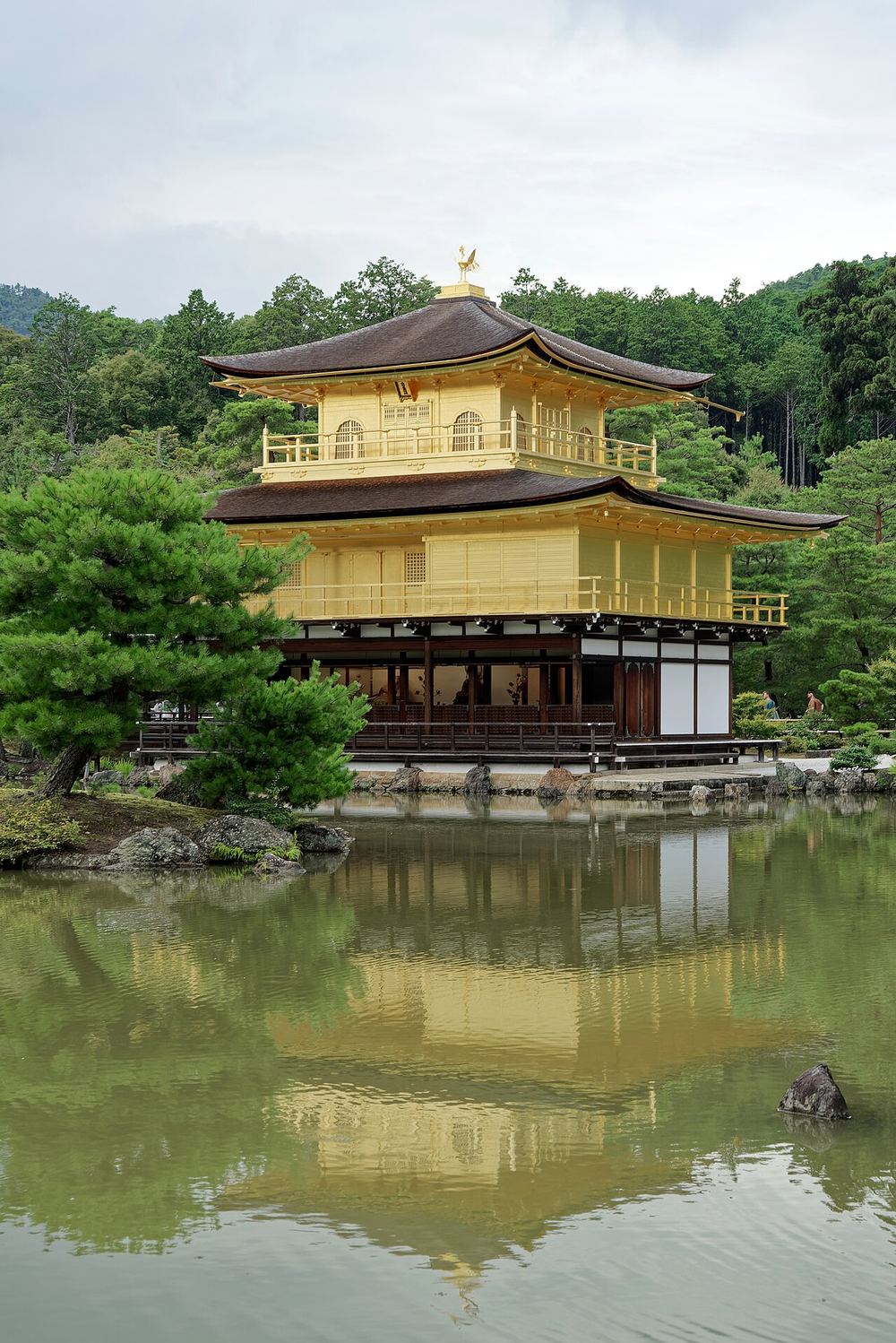 Le pavillon d'or Kinkaku-ji