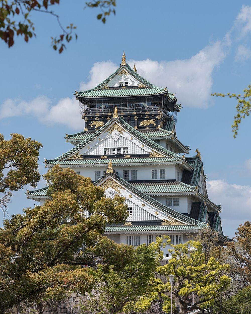 Le château d'Osaka